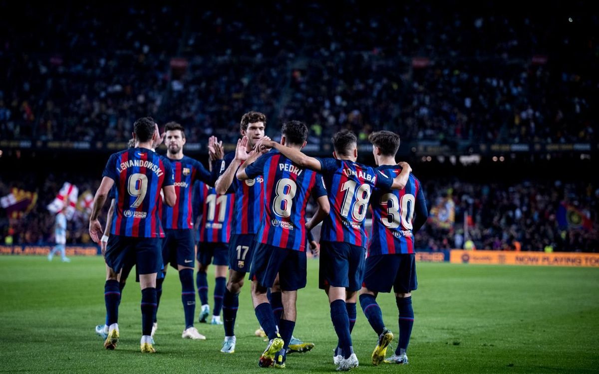Barcelona 1-0 Celta Vigo 2022.10.09 (La Liga)