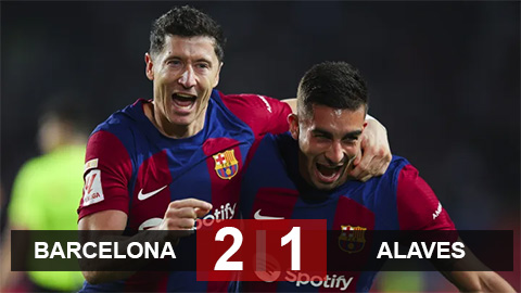 Barcelona 2:1 Alaves (La Liga) 2023.11.12 All Goals Highlights