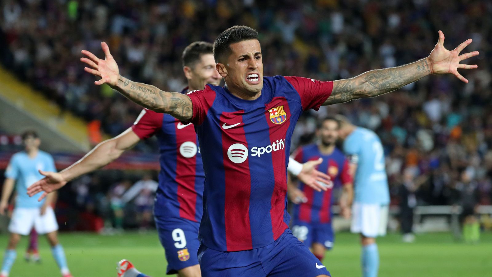 Barcelona 3-2 Celta Vigo (La Liga) 2023.09.23 Goals Highlights