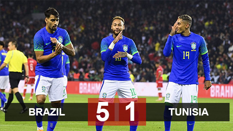 Brazil 5-1 Tunisia 2022.09.27 (Friendly Match)
