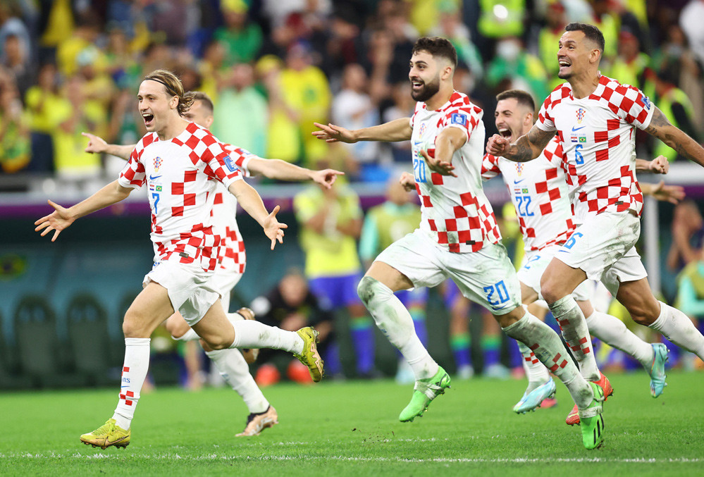 Croatia 1-1 Brazil 2022.12.09 World Cup 2022 (Quarter-Finals) (Pen 4-2)