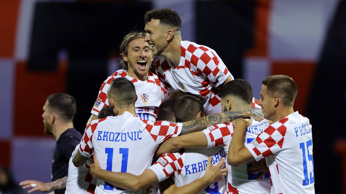 Croatia 2-1 Denmark 2022.09.22 (Nations League) Extended