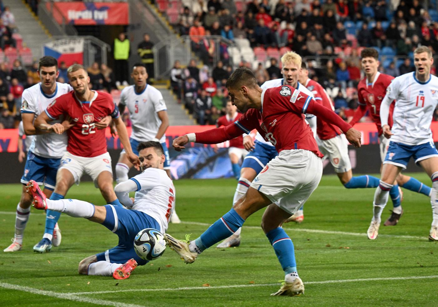 Czech Republic 1:0 Faroe Islands (Vòng Loại Euro 2024) 2023.10.15 Highlights