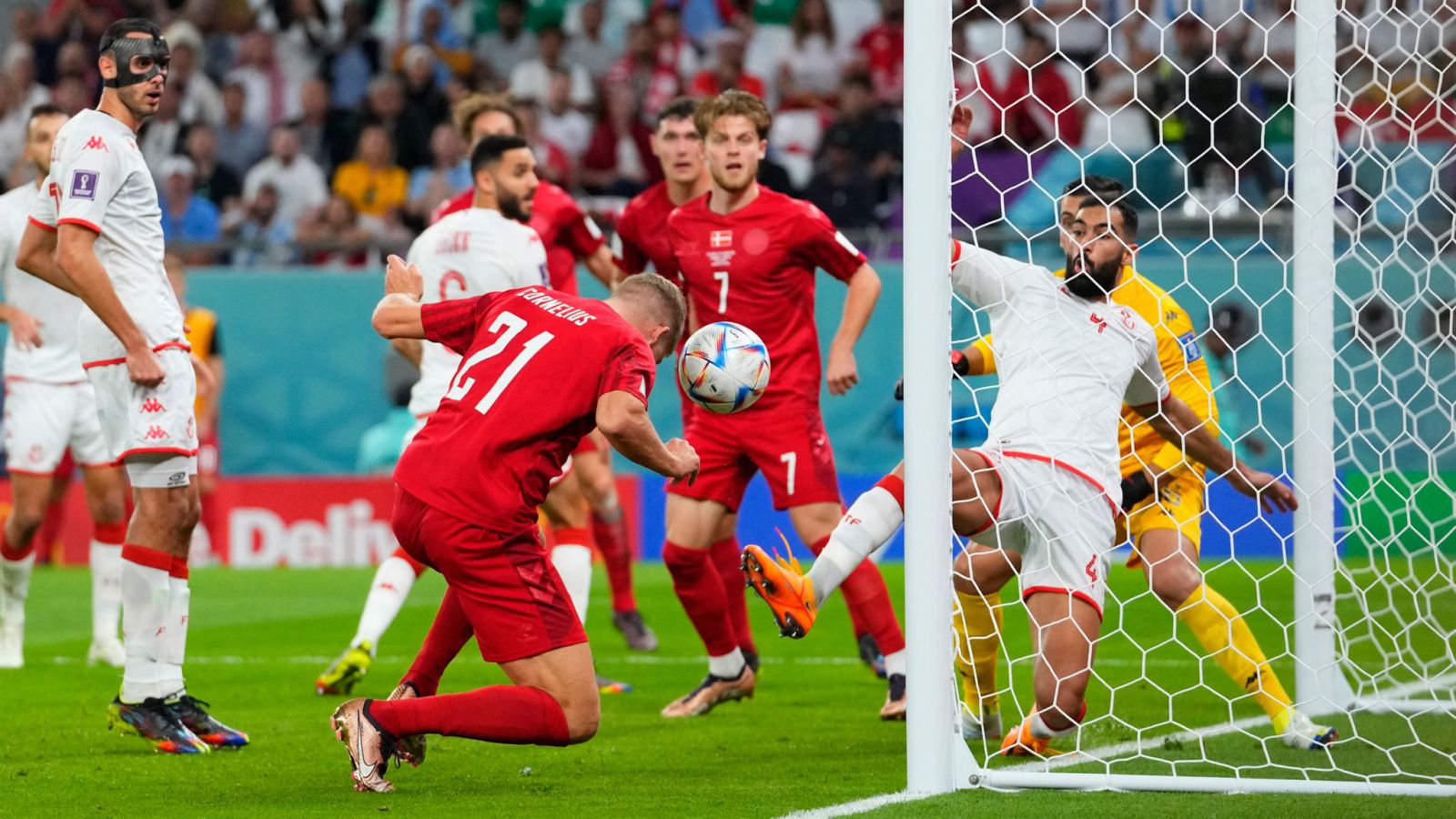 Denmark 0-0 Tunisia 2022.11.22 World Cup 2022