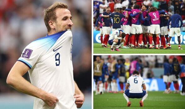 England 1-2 France 2022.12.10 World Cup 2022 Quarter Finals | Kane Miss Penalty