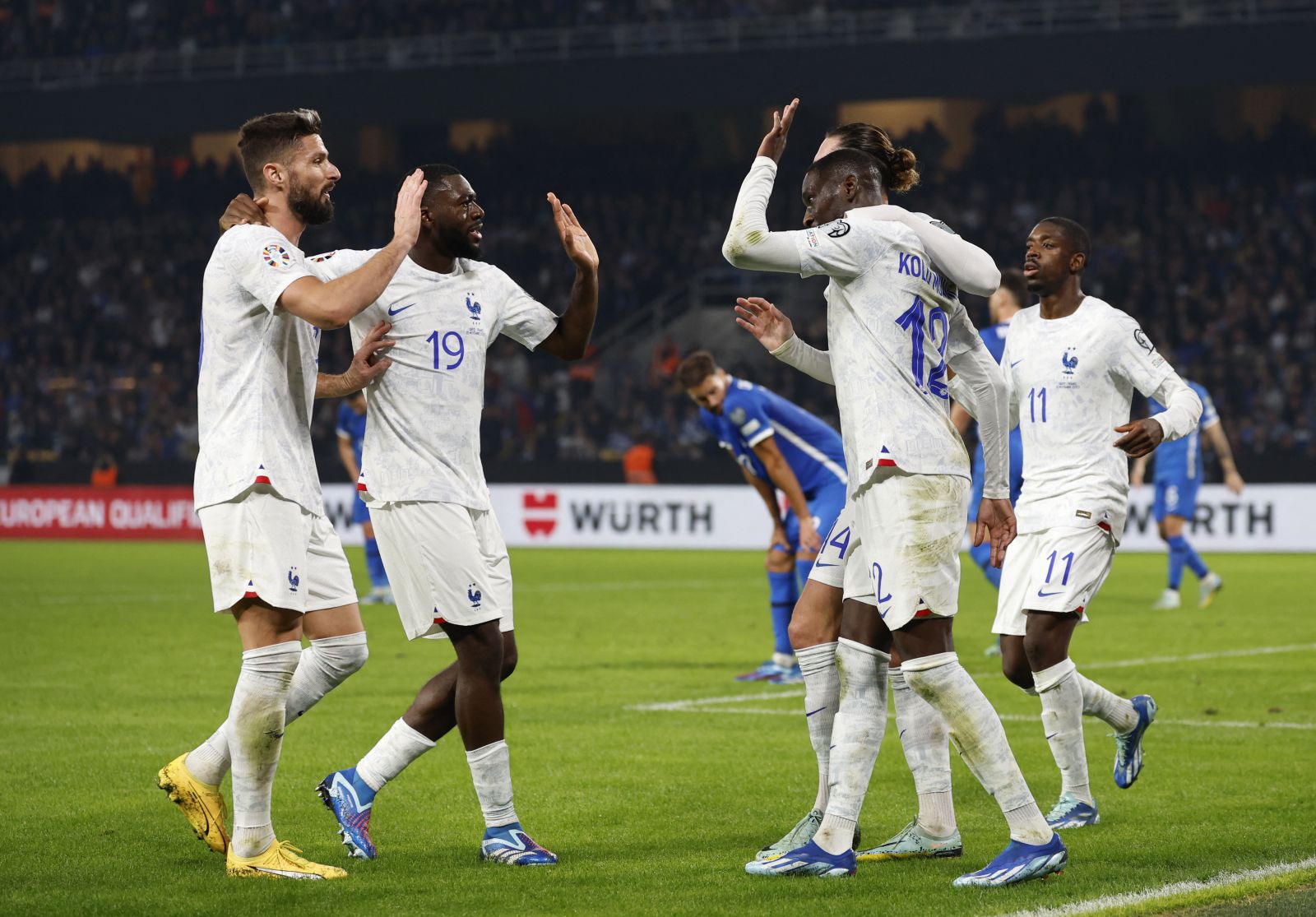 Greece 2:2 France (Qualifiers Euro 2024) 2023.11.21 All Goals Highlights