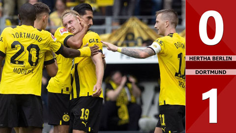 Hertha Berlin 0-1 Dortmund 2022.08.27 Full Goals Highlights