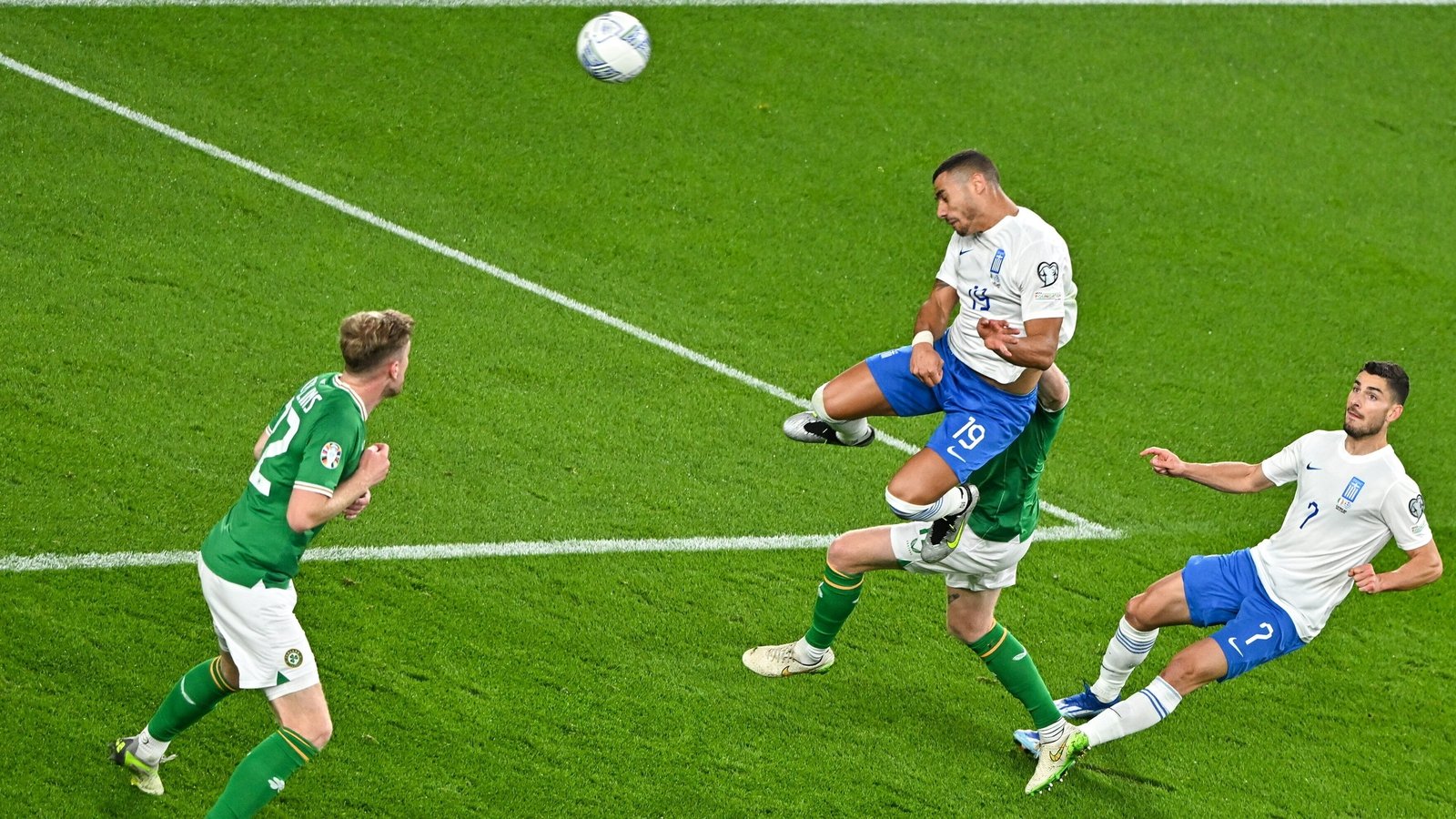 Ireland 0:2 Greece (Vòng Loại Euro 2024) 2023.10.13 Goals Highlights