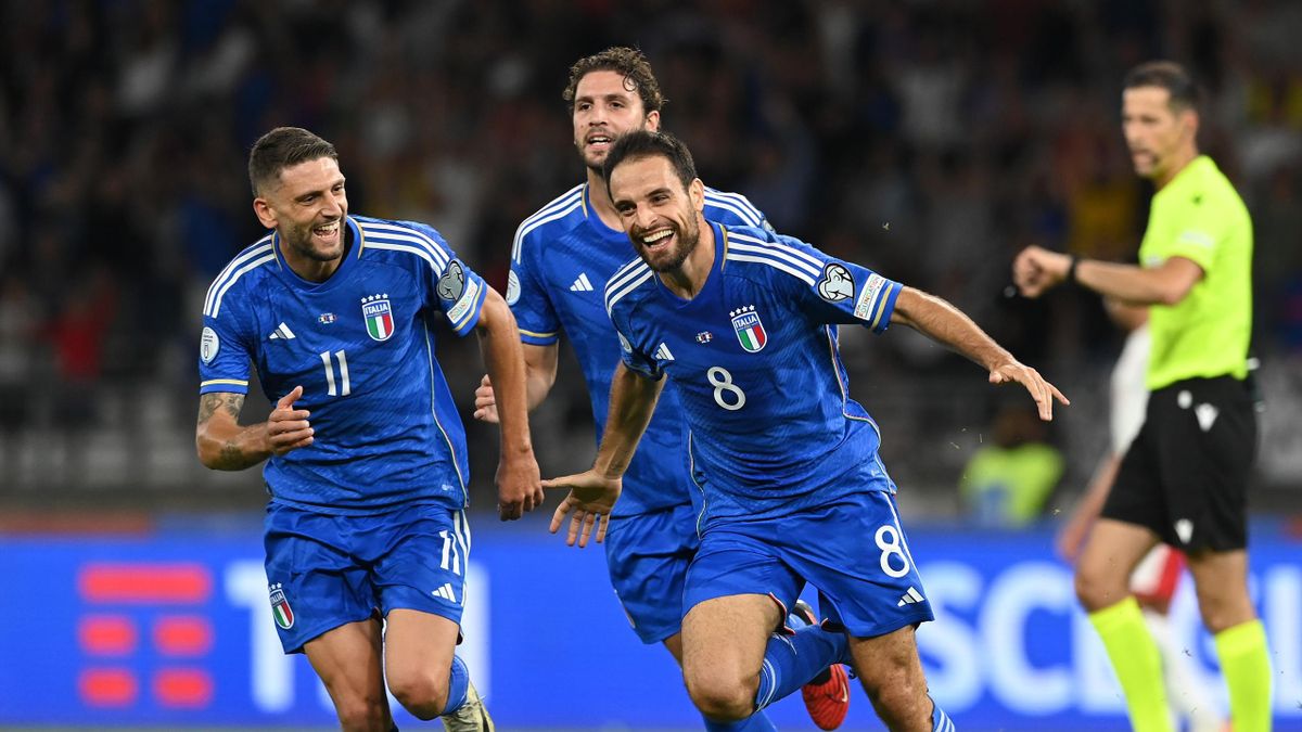 Italy 4:0 Malta (Vòng Loại Euro 2024) 2023.10.14 Goals Highlights