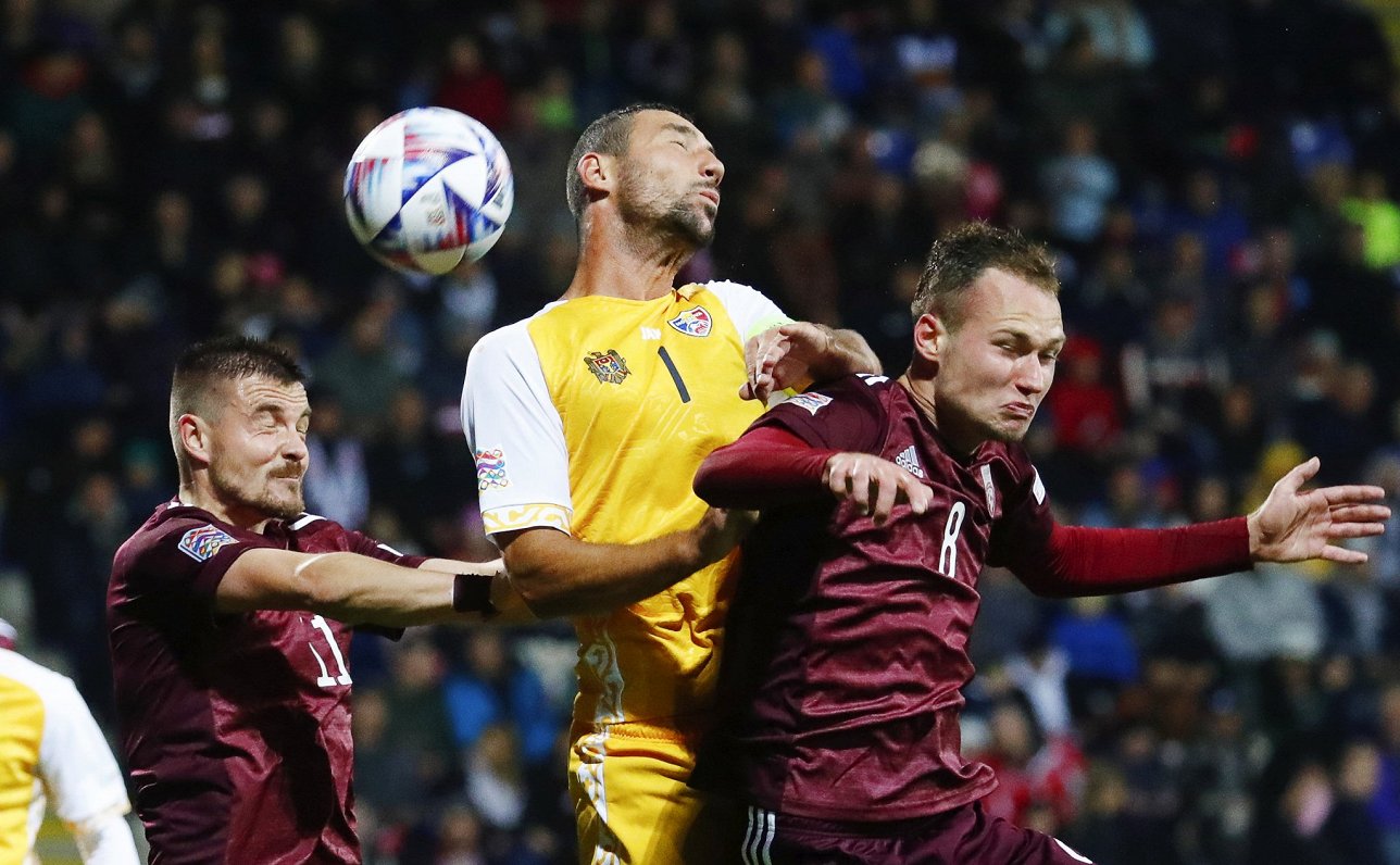 Latvia 1-2 Moldova 2022.09.22 (Nations League)