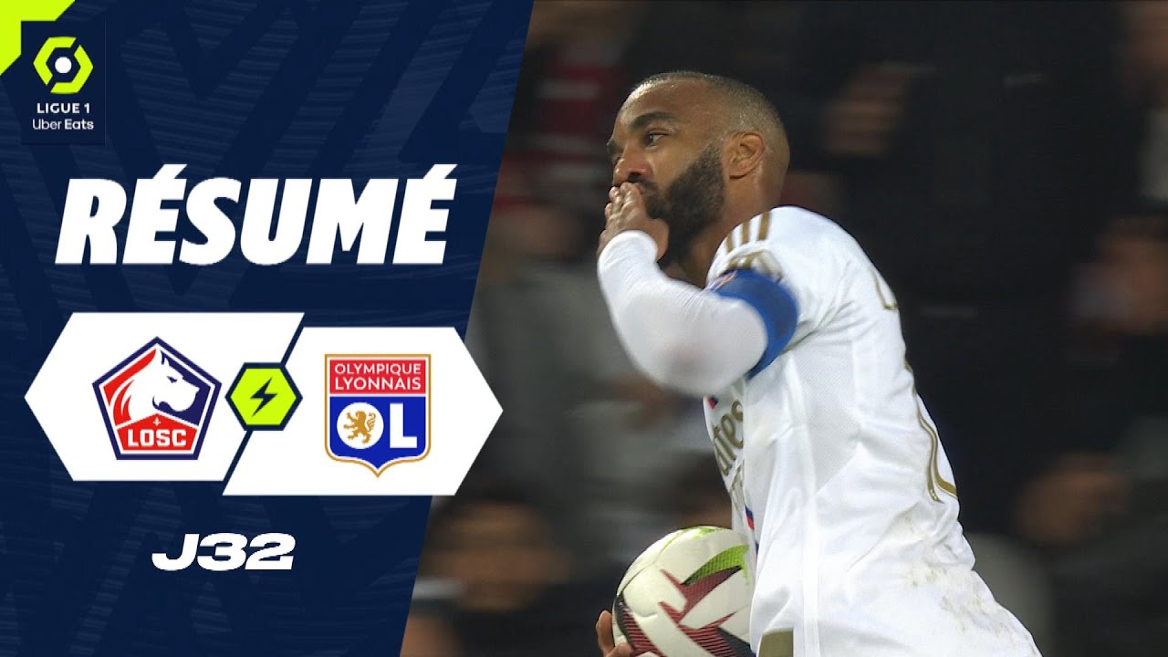Lille 3-4 Lyon (Ligue 1) 2024.05.06 All Goals Highlights