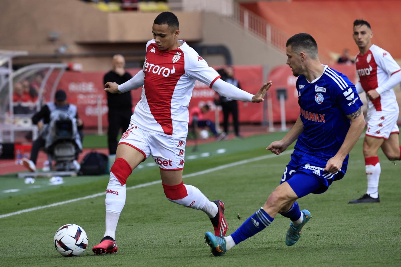 Monaco 4-3 Strasbourg (Ligue 1) 2023.04.02 Full Goals Highlights