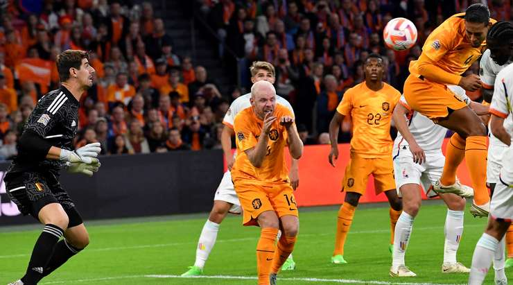 Netherlands 1-0 Belgium 2022.09.25 (Nations League)