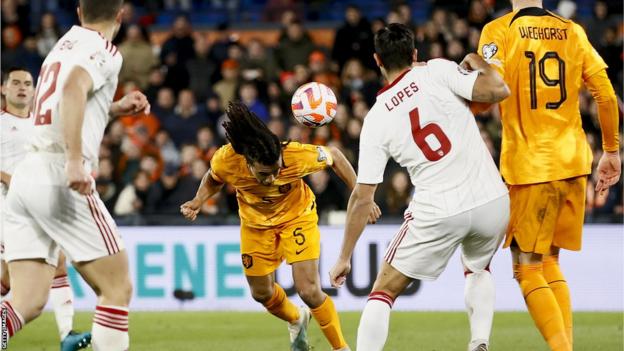 Netherlands 3-0 Gibraltar (Euro 2024) 2023.03.27 Full Goals Highlights