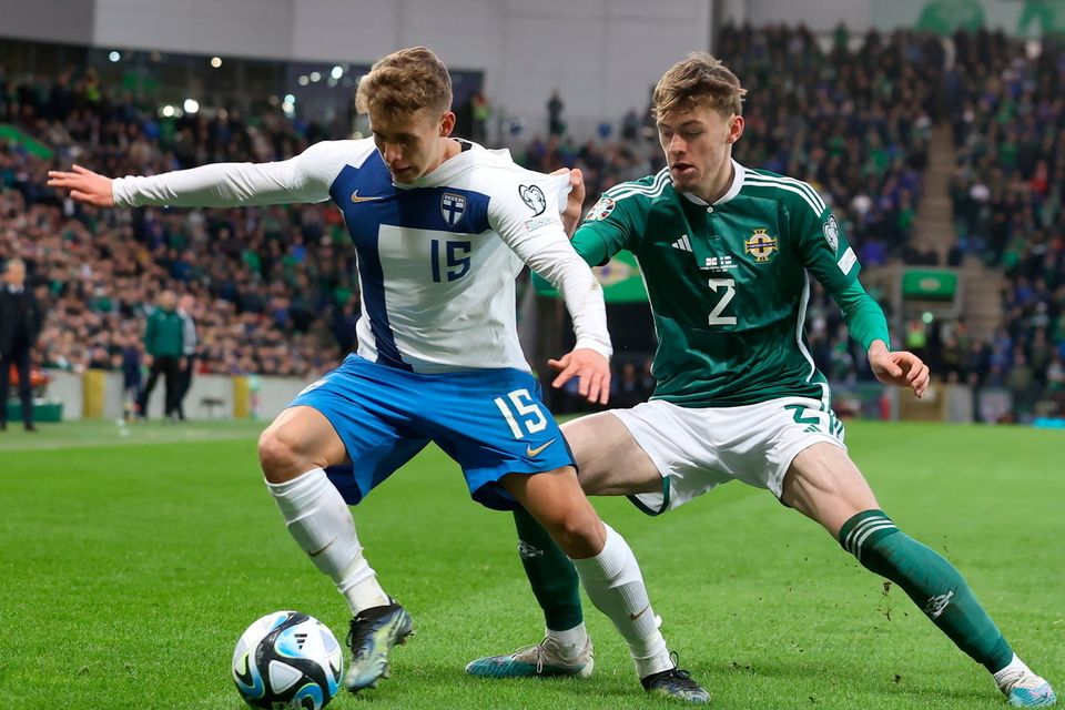 Northern Ireland 0-1 Finland (Euro 2024) 2023.03.26 Full Goals Highlights