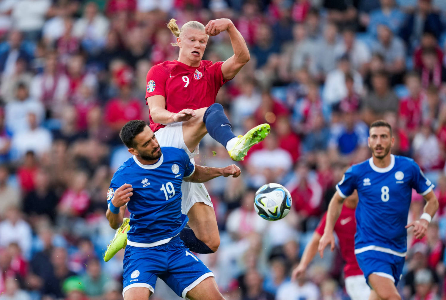 Norway 3-1 Cyprus (European Qualifiers) 2023.06.20 Highlights
