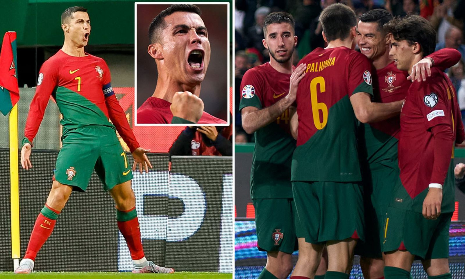 Portugal 4-0 Liechtenstein (Euro 2024 - Qualification) 2023.03.23 | Ronaldo Spotlight | Ronaldo lại sút phạt thành bàn