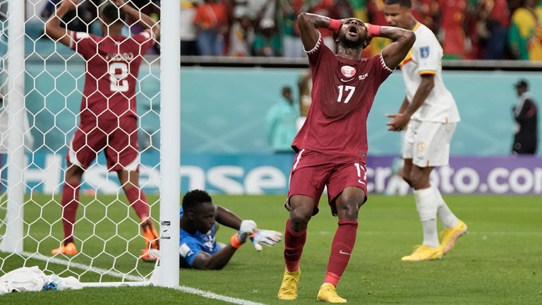 Qatar 1-3 Senegal 2022.11.25 World Cup 2022