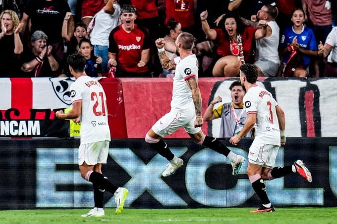 Sevilla 1:1 Lens (Champions League) 2023.09.20 Goals Highlights