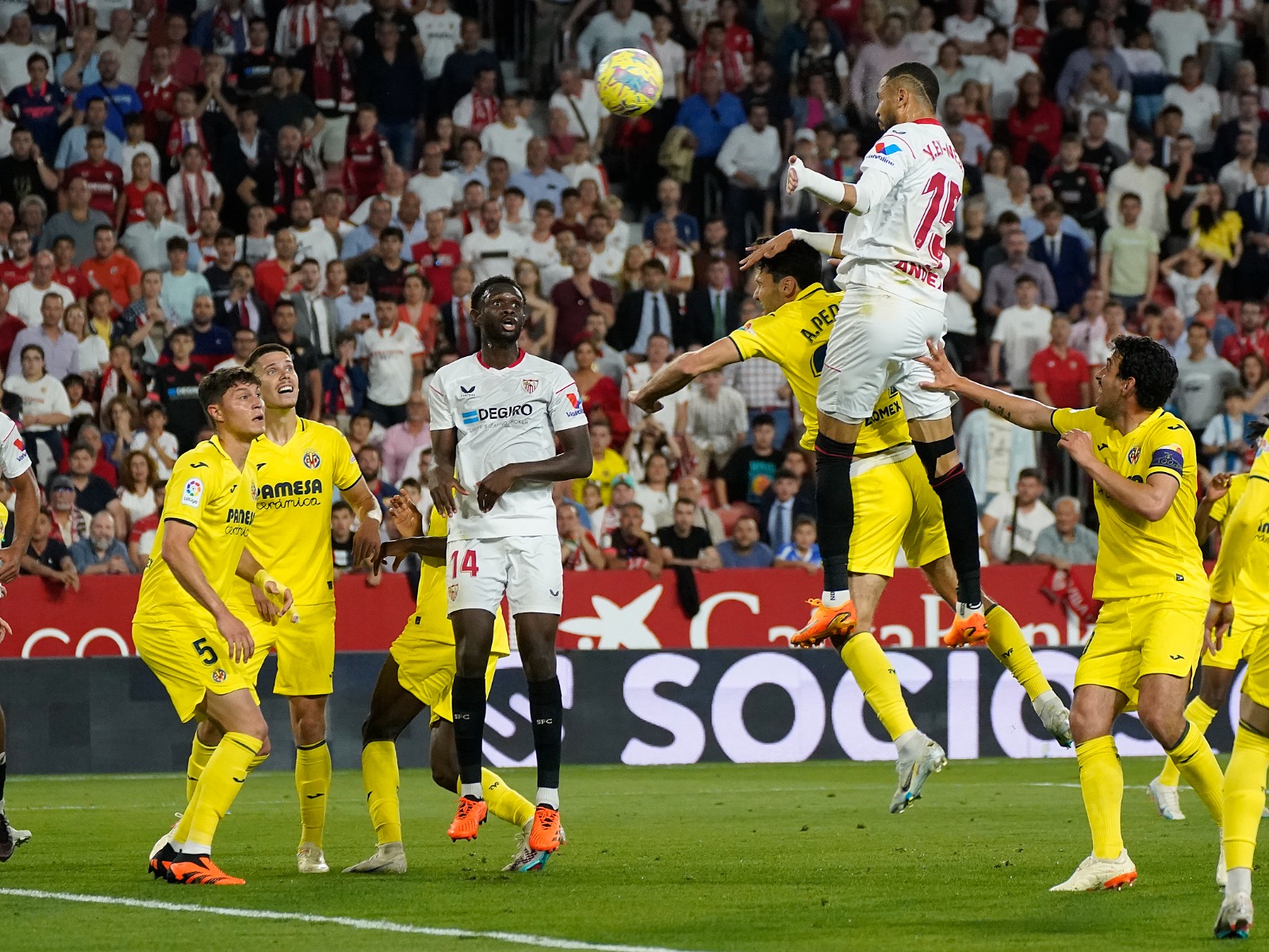 Sevilla 2-1 Villarreal (La Liga) 2023.04.23 Highlights