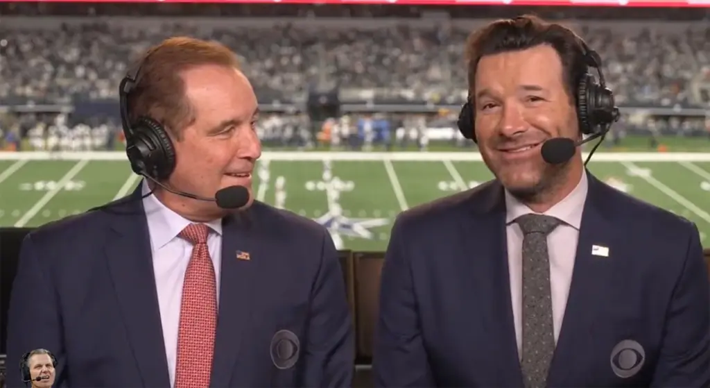 VIDEO CLIP Tony Romo accidentally calls Taylor Swift Travis Kelce’s ‘wife’ for second time