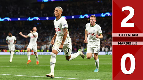 Tottenham 2-0 Marseille 2022.09.07 Full Goals Highlights