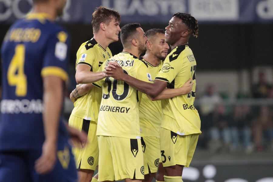 Verona 1-2 Udinese 2022.10.03 (Serie A)