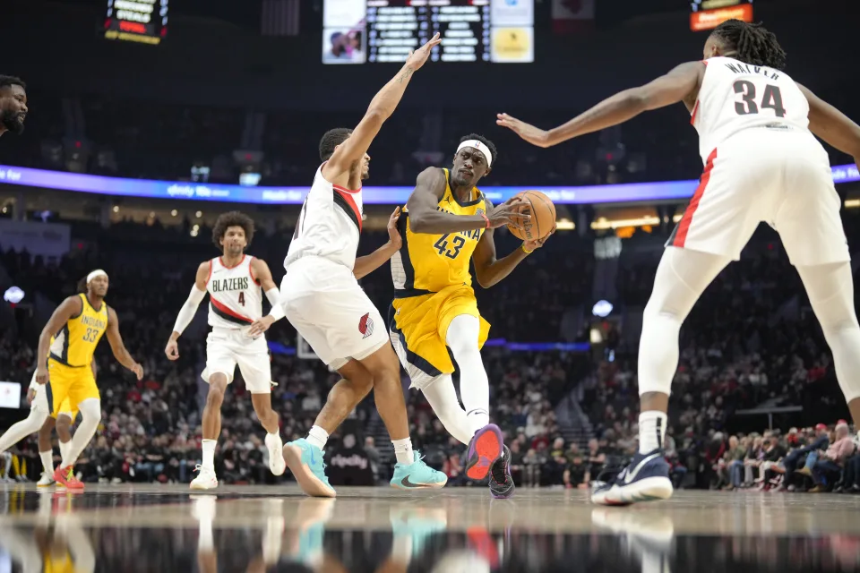 VIDEO Blazers spoil Pascal Siakam's debut with Pacers
