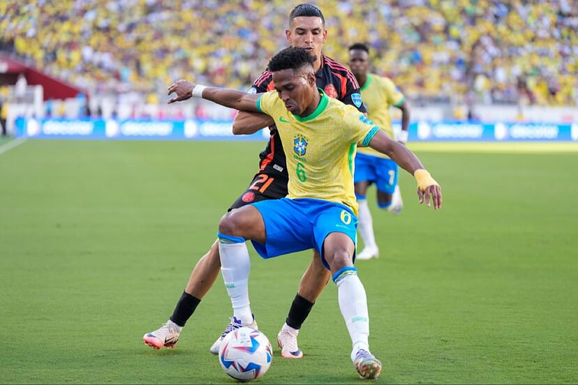 VIDEO Highlights Brazil 1-1 Colombia (Copa America 2024) 2024.07.03 All Goals
