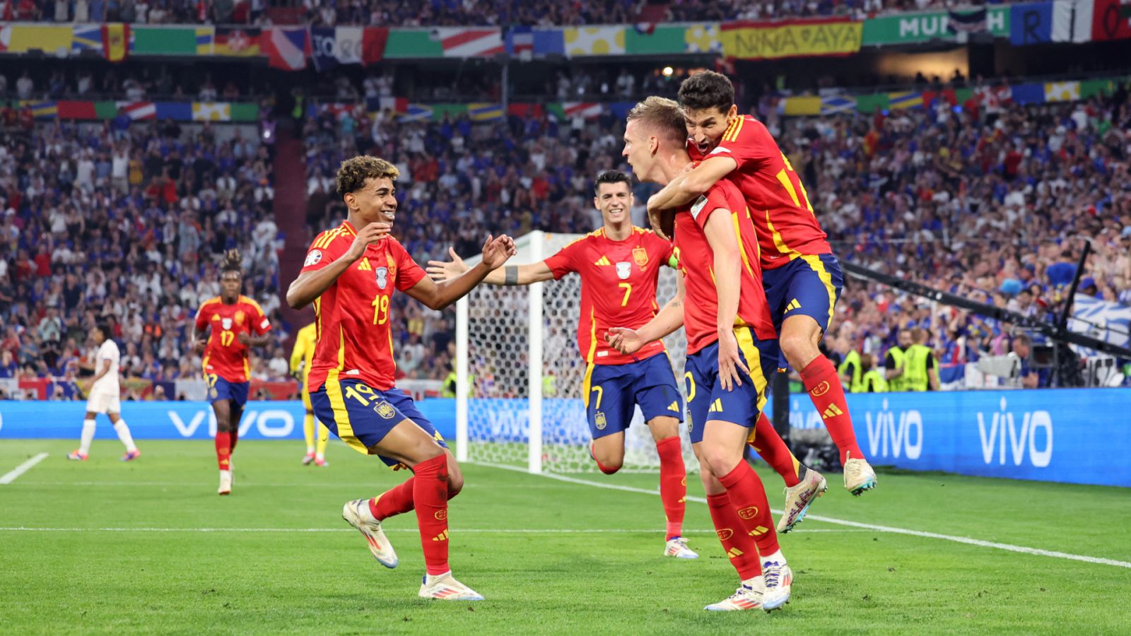 VIDEO Highlights Spain 2-1 France (Euro 2024 Semifinal) 2024.07.10 Siêu phẩm của thần đồng Yamal