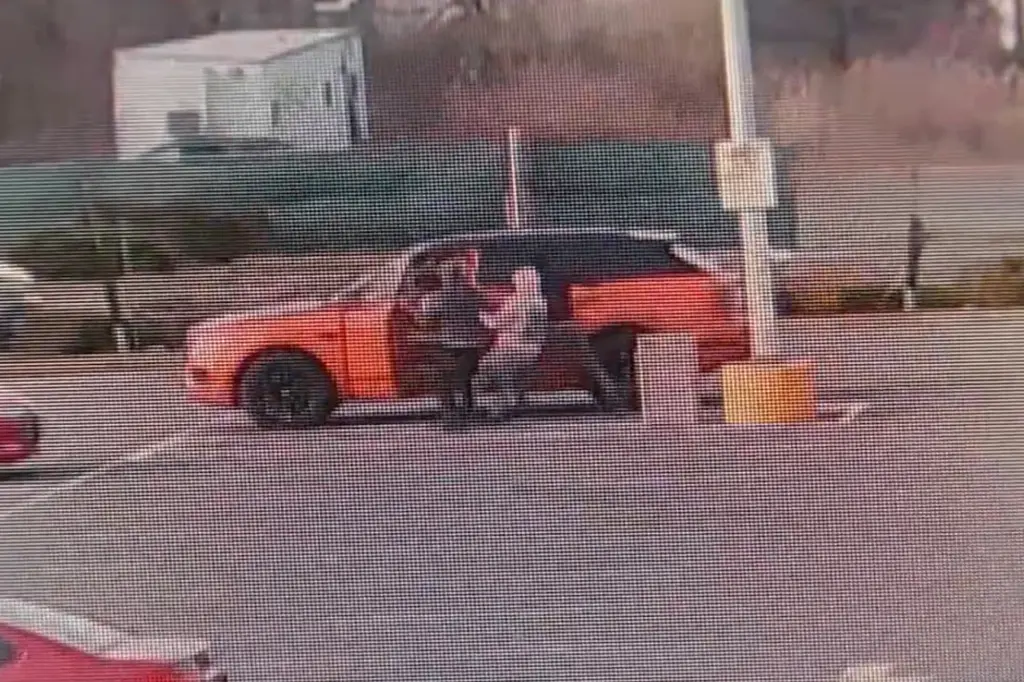 Dramatic Video Bentley driver fights off trio of would-be carjackers outside NJ supermarket