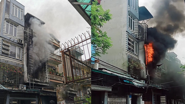 Clip Cháy Nhà ở Hà Nội 4 người tử vong