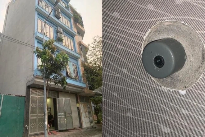 Clip chủ nhà trọ ở Hà Nội lắp camera quay lén nhà vệ sinh nữ