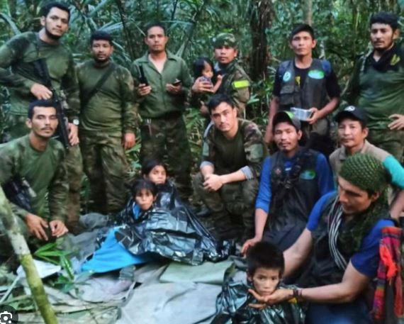 Clip Four Children Found Alive in Amazon after 40 days, smallest is 11 months old