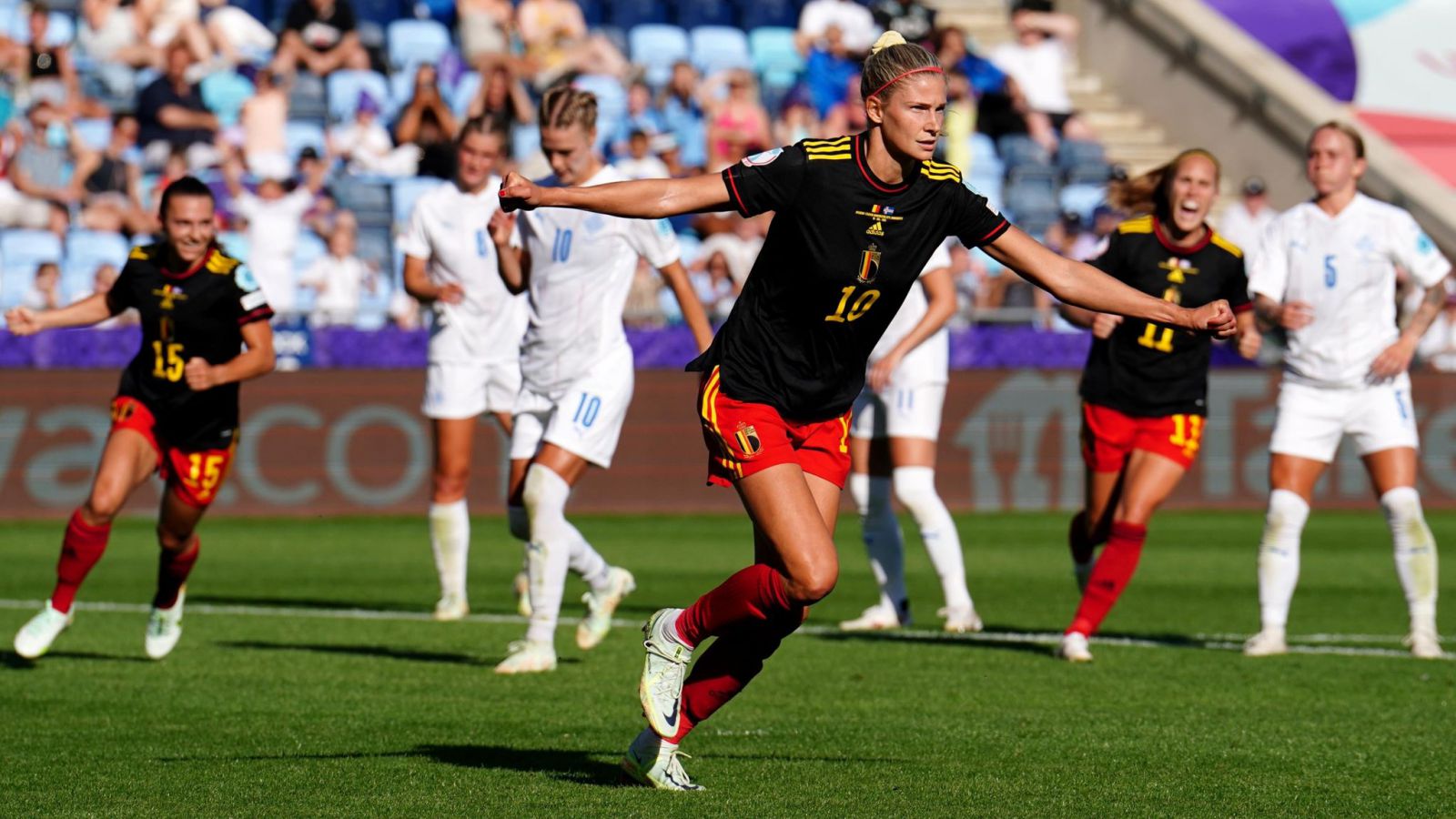 Belgium 1-1 Iceland (UEFA Womens EURO England) 2022.07.10 Full Goals Highlight
