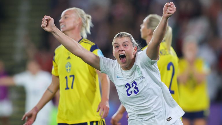 England 4-0 Sweden (UEFA Womens EURO England) 2022.07.26 Full Goals Highlights
