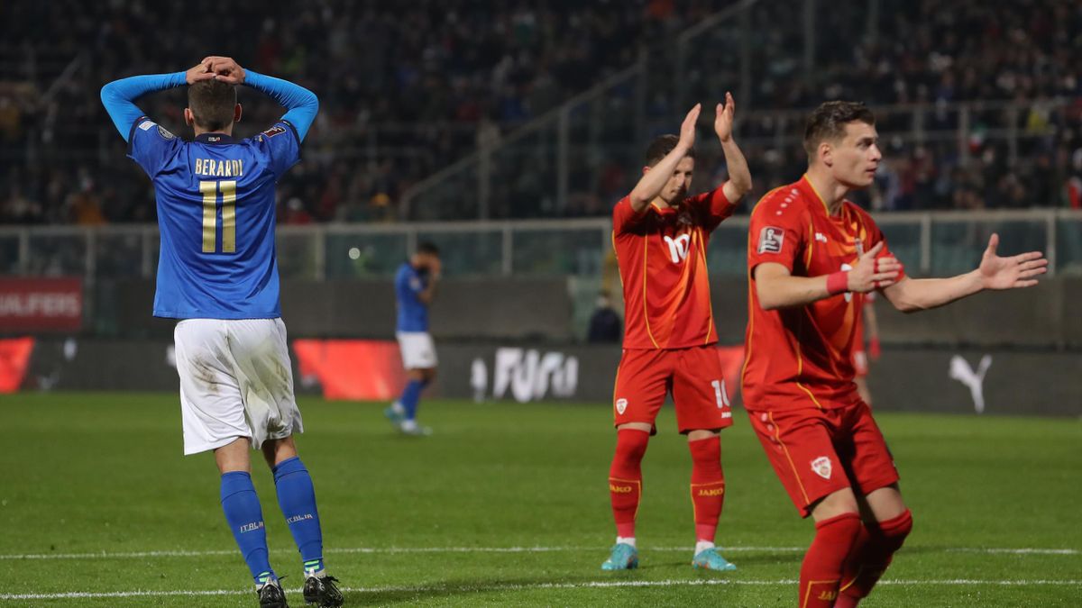 Italy 0 - 1 Macedonia (WC Qualif.) 2022.03.24 (19h45) Full Goals Highlight