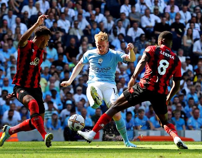 Manchester City 4-0 Bournemouth 2022.08.13 Full Goals Highlights