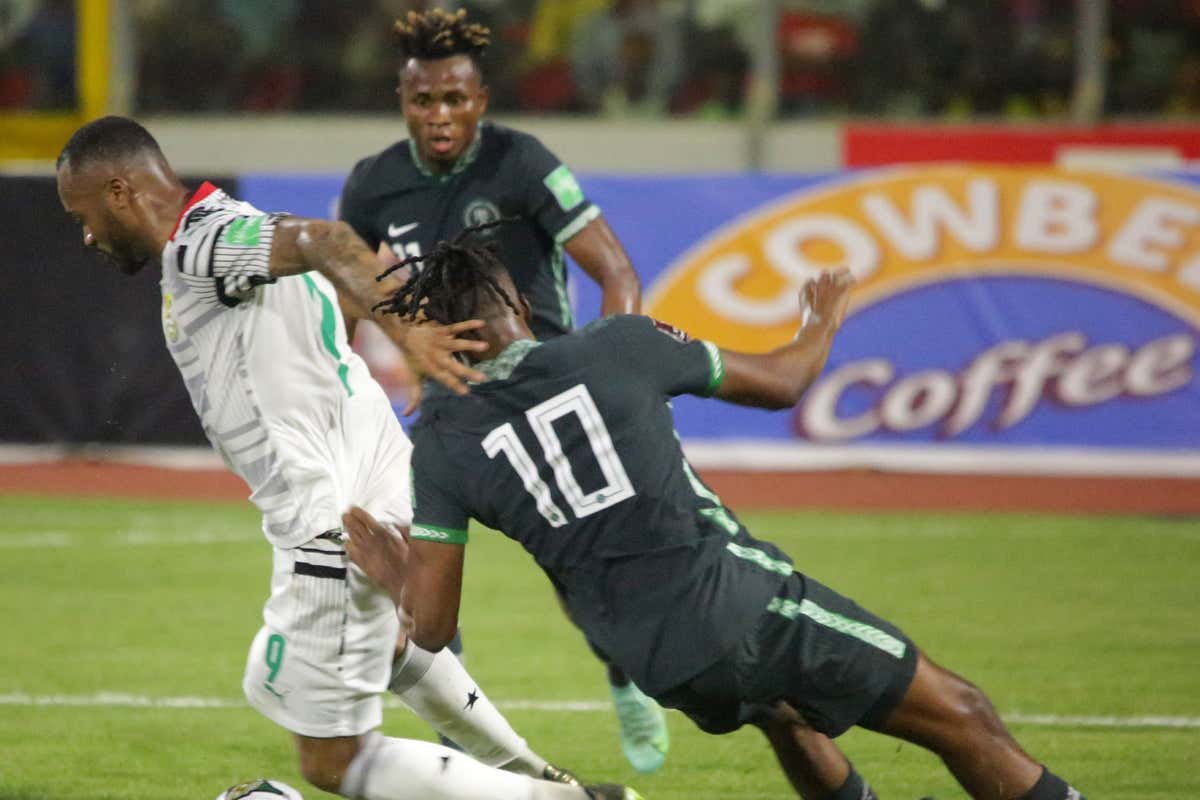 Nigeria 1-1 Ghana (WC Qualif.) 2022.03.29 (18h00) Full Goals Highlight