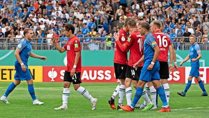 Schott Mainz 0-3 Hannover 96 (2022.08.01) DFB-Pokal Full Goals Highlights