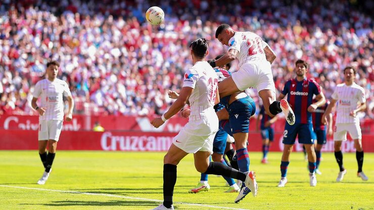 Sevilla 5-3 Levante 2021.10.24 (13h00) Full Goals Highlight