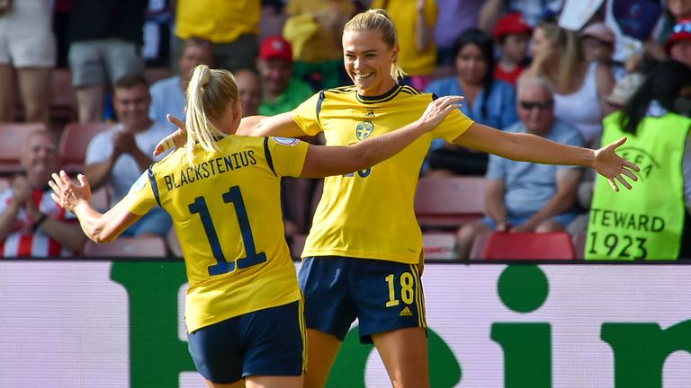 Sweden 2-1 Switzerland (UEFA Womens EURO England) 2022.07.13 Full Goals Highlights