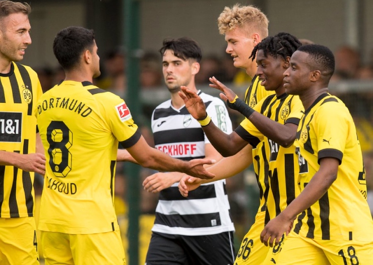 Verl 0-5 Dortmund (Club Friendlies) 2022.07.15 Full Goals Highlights