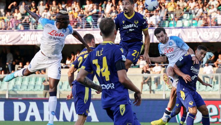 Verona 2-5 Napoli 2022.08.15 Full Goals Highlights